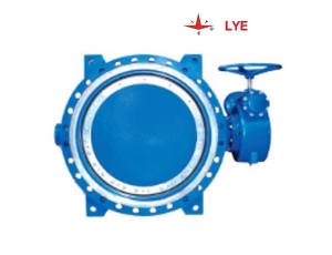 Van bướm hai mặt bích lệch tâm kép LYE
